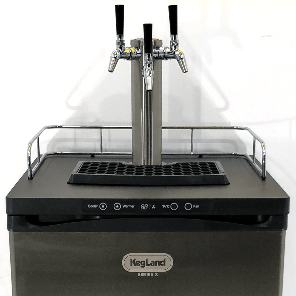 Series X Kegerator Triple Tap 3x Taps - Distillery King Australia