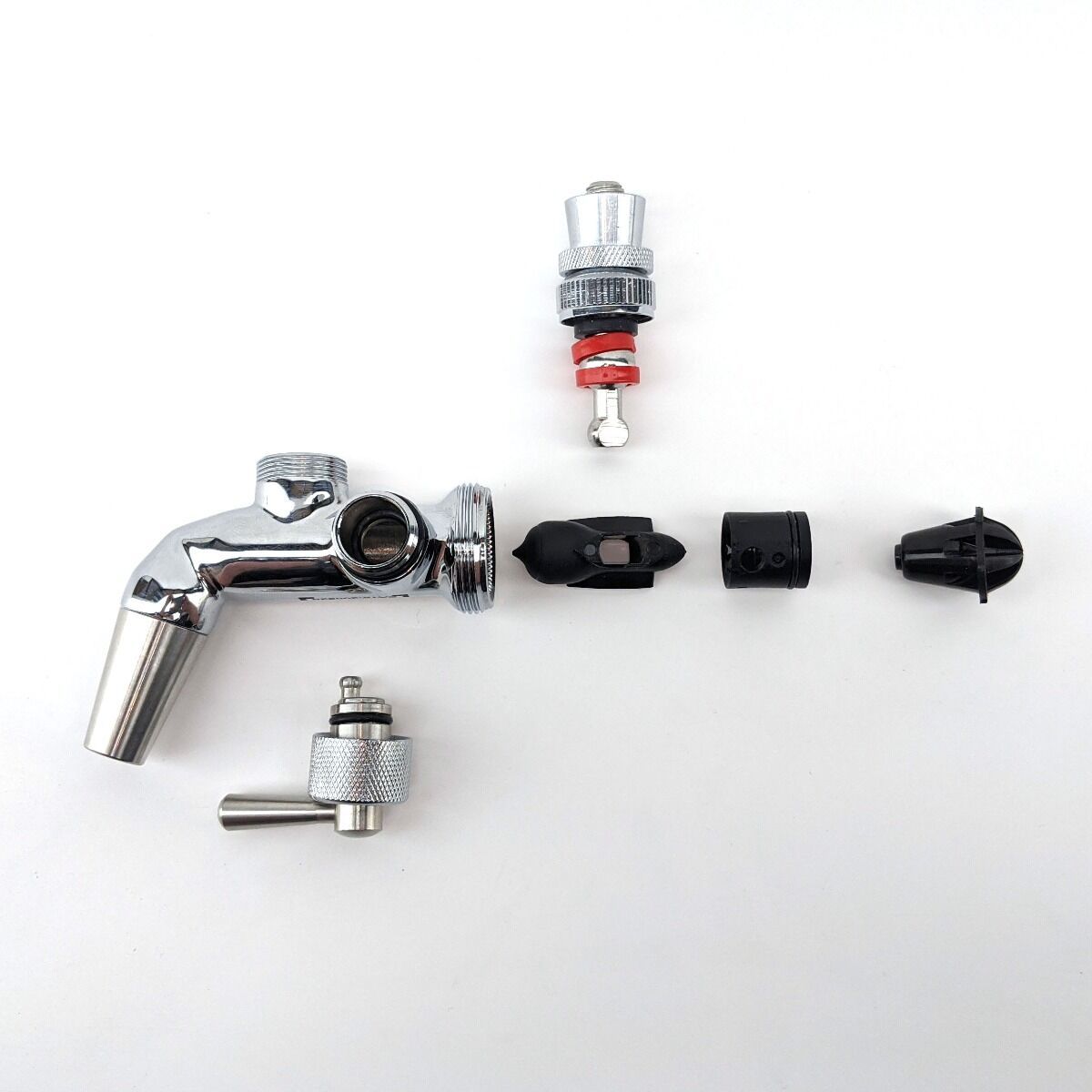 Stainless Steel NUKATAP FC Flow Control Tap Only - Forward Sealing Tap - Distillery King Australia