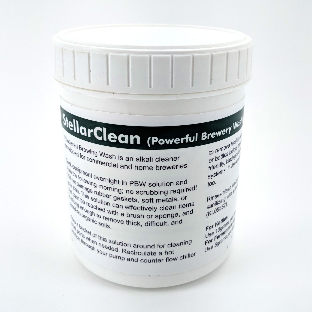 StellarClean PBW (Powerful Brewing Wash) 1KG - Brewery Cleaner, Beer Line Cleaner, Keg Wash - Distillery King Australia