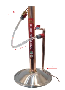 Pure Distilling Output Cooler Instructions