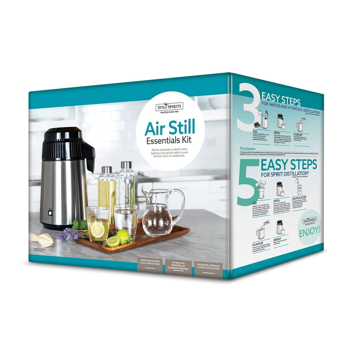 Air Still Essentials Kit: Setup, First Batch and What to Reorder - Distillery King Australia