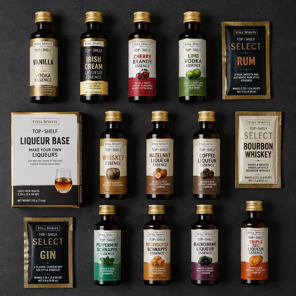 Still Spirits Essences: Match Your Favourite Spirits at Home - Distillery King Australia