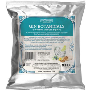 Gin Profile Spirit Essences & Botanicals