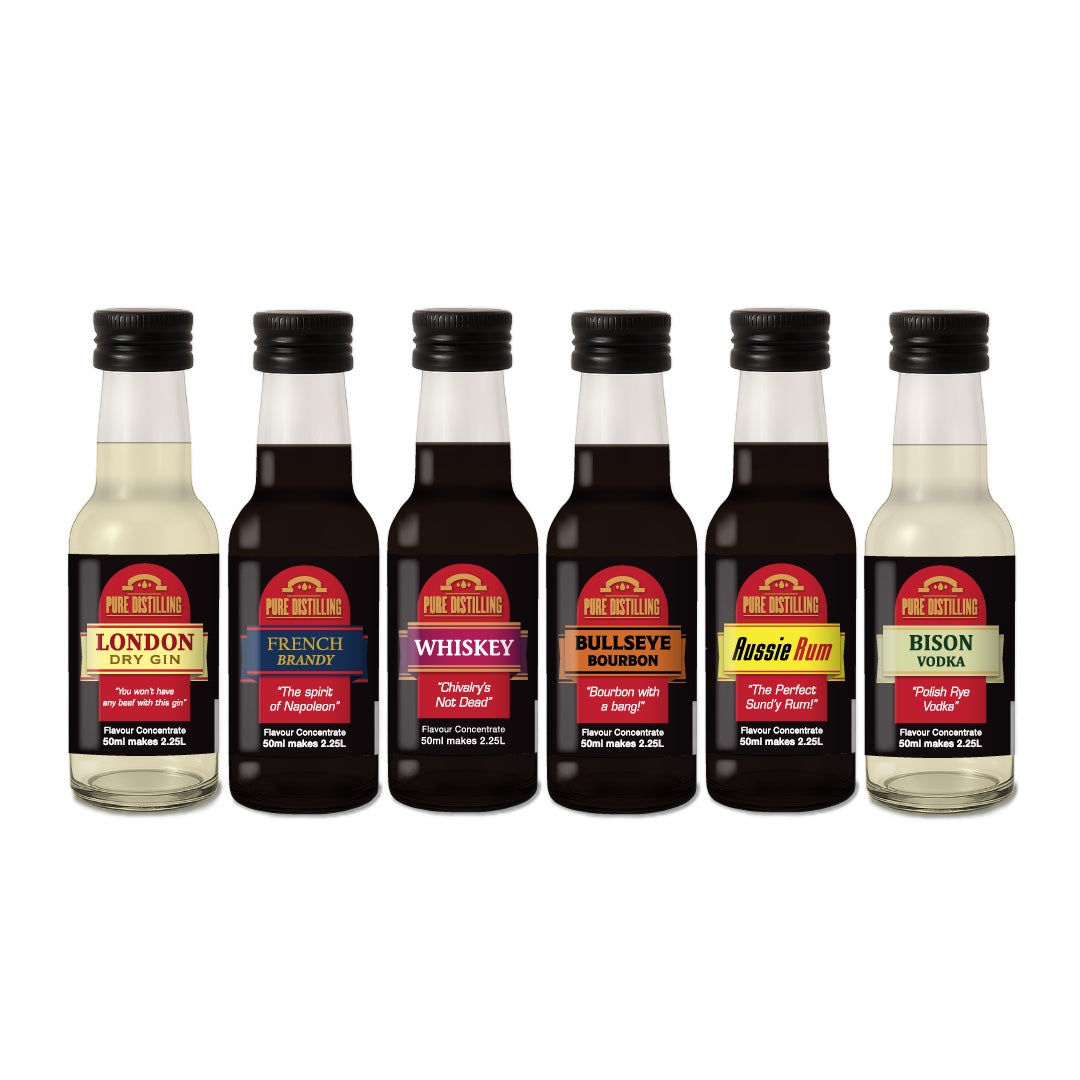Pure Distilling Spirit & Liqueur Essences - Distillery King Australia