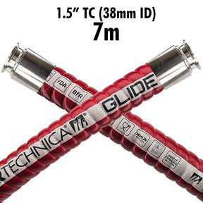 1.5 inch TC GlideTech brewery hose 7m