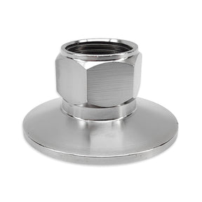 1.5 inch tri-clover fitting with 1/2 inch female BSP thread