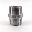 1 inch BSP stainless steel hex nipple