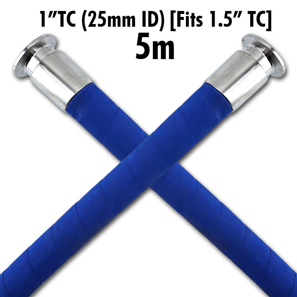 1 inch TC FlexiRoyal brewery hose 5m