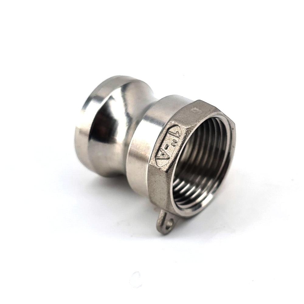 1 inch Type A camlock male x 1 inch female fitting