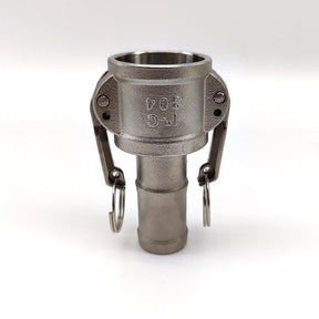 1 inch camlock female with 25mm barb