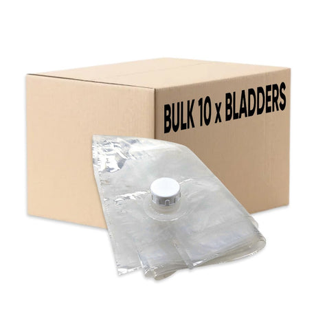 Ten pack of 15L hot fill wine and wort cask bladders