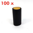 100 x Black Heat Shrink Tamper Wraps for Wine Bottles - Distillery King Australia