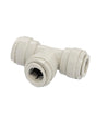 Quick Connect Plastic Fitting - Tee 3/8" Tube