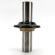 100mm 5/8 all thread shank with black plastic collar