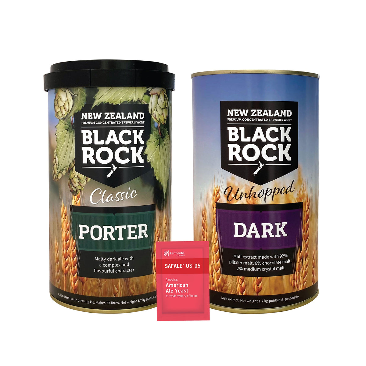 Black Rock Classic Porter fresh beer recipe bundle