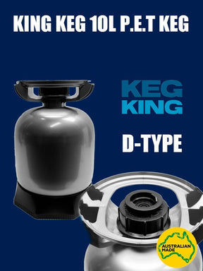 10L King Keg with D-Type fitting