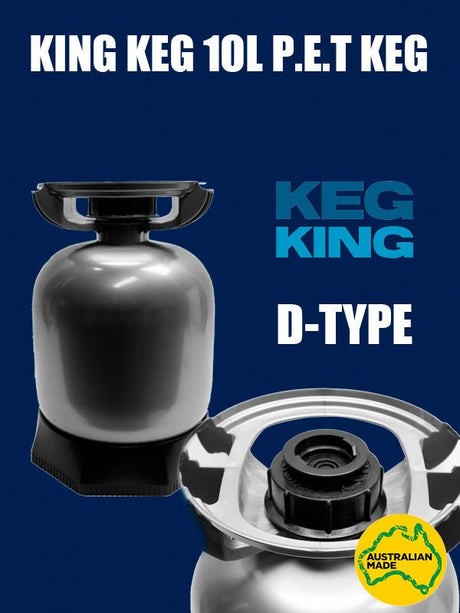 10L King Keg with D-Type fitting
