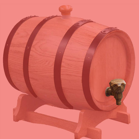 Replacement plastic tap for 10L oak barrel