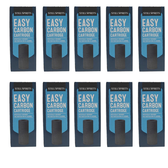 10X Still Spirits Replacement EZ Filter Carbon Cartridges Home Brew Spirits - Distillery King Australia