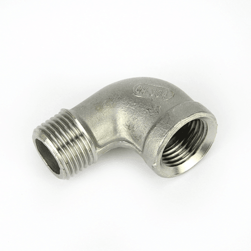Stainless steel elbow fitting 1/2 BSP