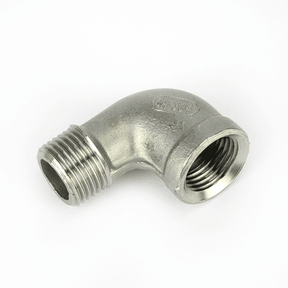 Stainless steel elbow fitting 1/2 BSP