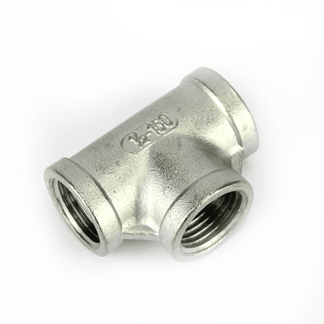 Stainless steel equal tee fitting 1/2 BSP