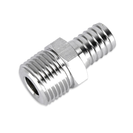 Stainless steel hosetail barb 1/2 BSP to 13mm