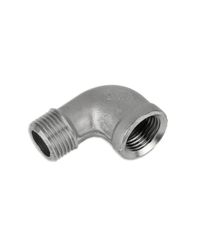 1/2 inch BSP elbow bend, male x female