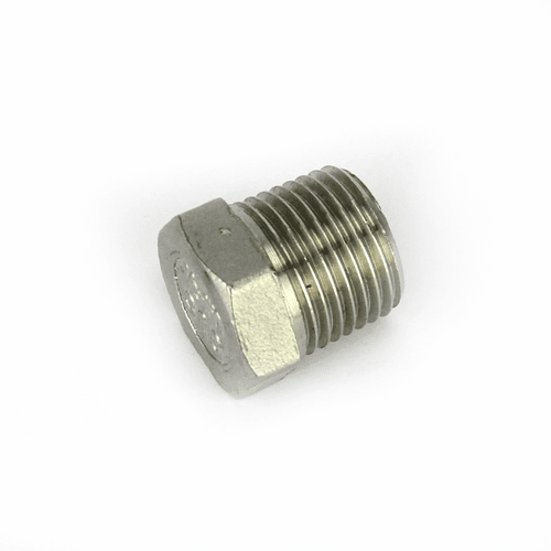 1/2 inch BSP stainless hex plug