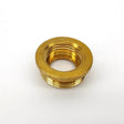 Brass reducing bush 1/2 inch female x 3/4 inch male