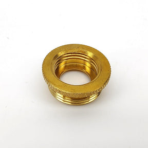 Brass reducing bush 1/2 inch female x 3/4 inch male