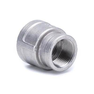 1/2 to 3/8 stainless reducing socket BSP