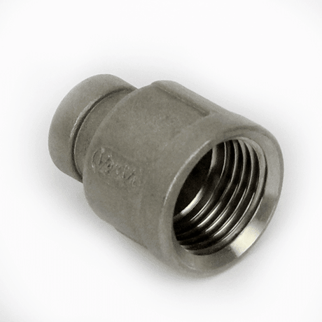 Stainless steel 1/2 x 1/4 BSP reducing socket