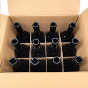 12 x 750mL Wine Bottles - Including Corks, Black Heat Shrink Sleeves & Hand Crafted Labels - Distillery King Australia