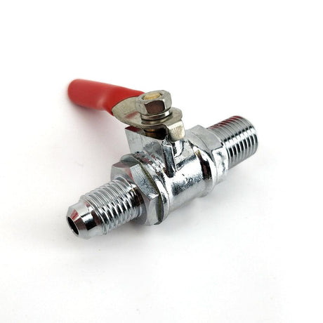 1/4 inch NPT x MFL ball valve with check valve