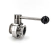 1.5 inch Tri-Clover butterfly valve