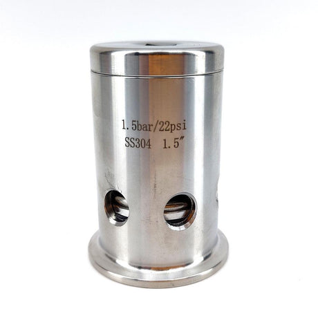 1.5 inch tri-clover pressure and vacuum relief valve