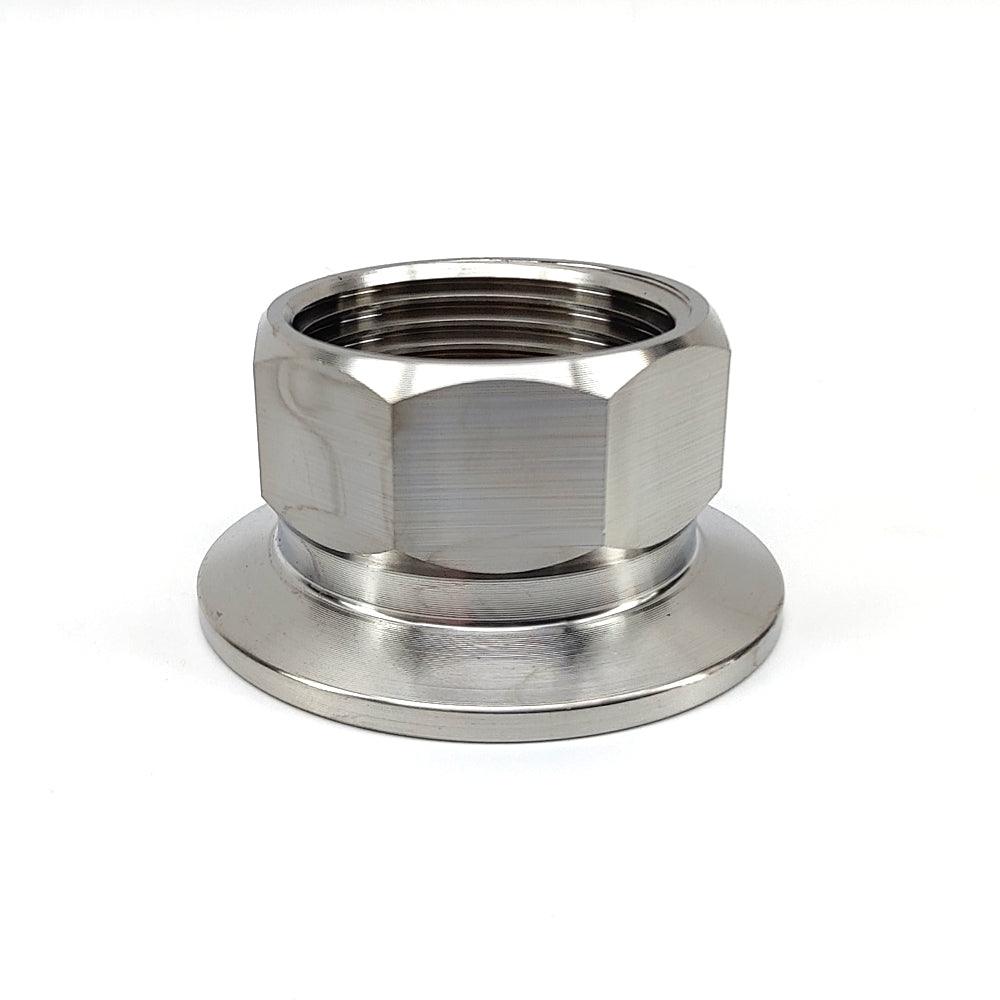 1.5 inch tri-clover x 1 inch female BSP fitting