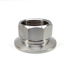 1.5 inch tri-clover x 1 inch female BSP fitting