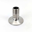 1.5 inch tri-clover fitting with 1/2 inch BSP male thread