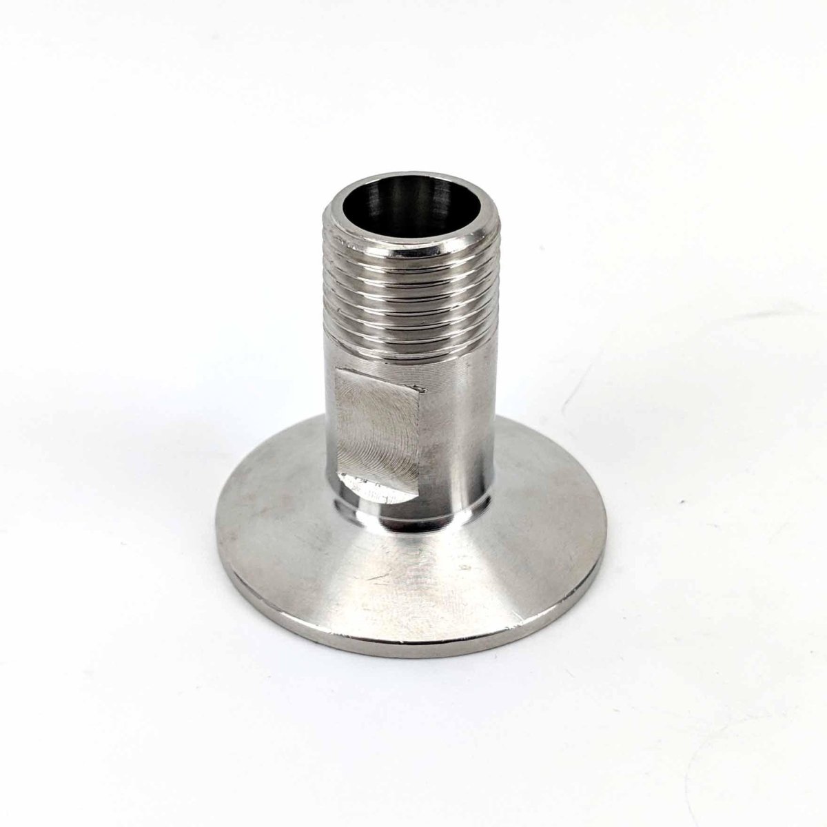 1.5 inch tri-clover fitting with 1/2 inch BSP male thread