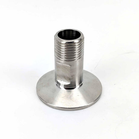 1.5 inch tri-clover fitting with 1/2 inch BSP male thread