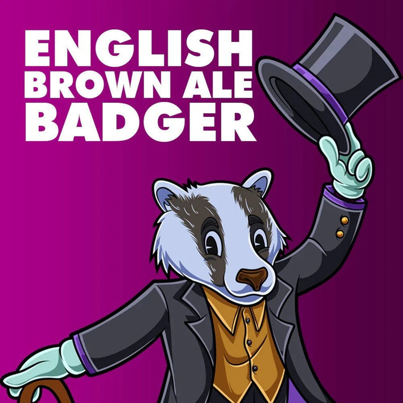 15 Minute Brew Kit - English Brown Ale - Badger - Distillery King Australia