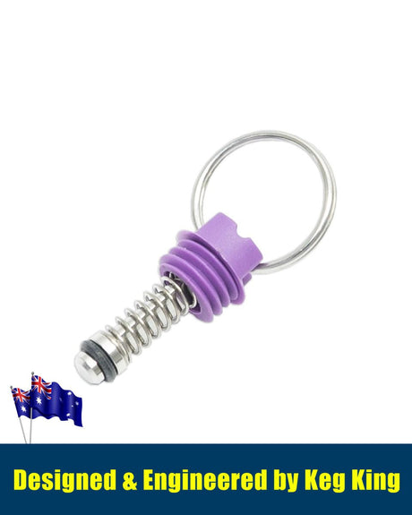 15 PSI purple pressure relief valve