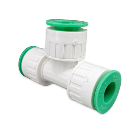16mm push-in equal tee PPR fitting