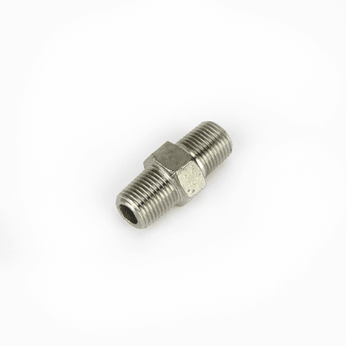 1/8 inch BSP stainless hex nipple