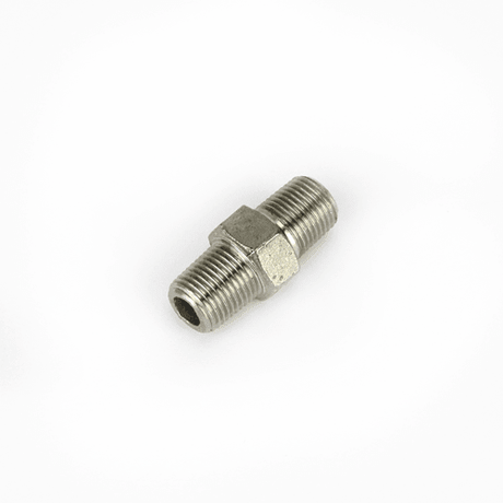 1/8 inch BSP stainless hex nipple