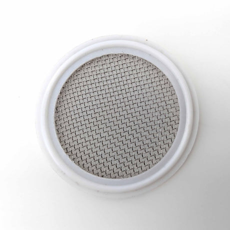 2 inch Tri-Clover stainless mesh screen, PTFE, 7 mesh