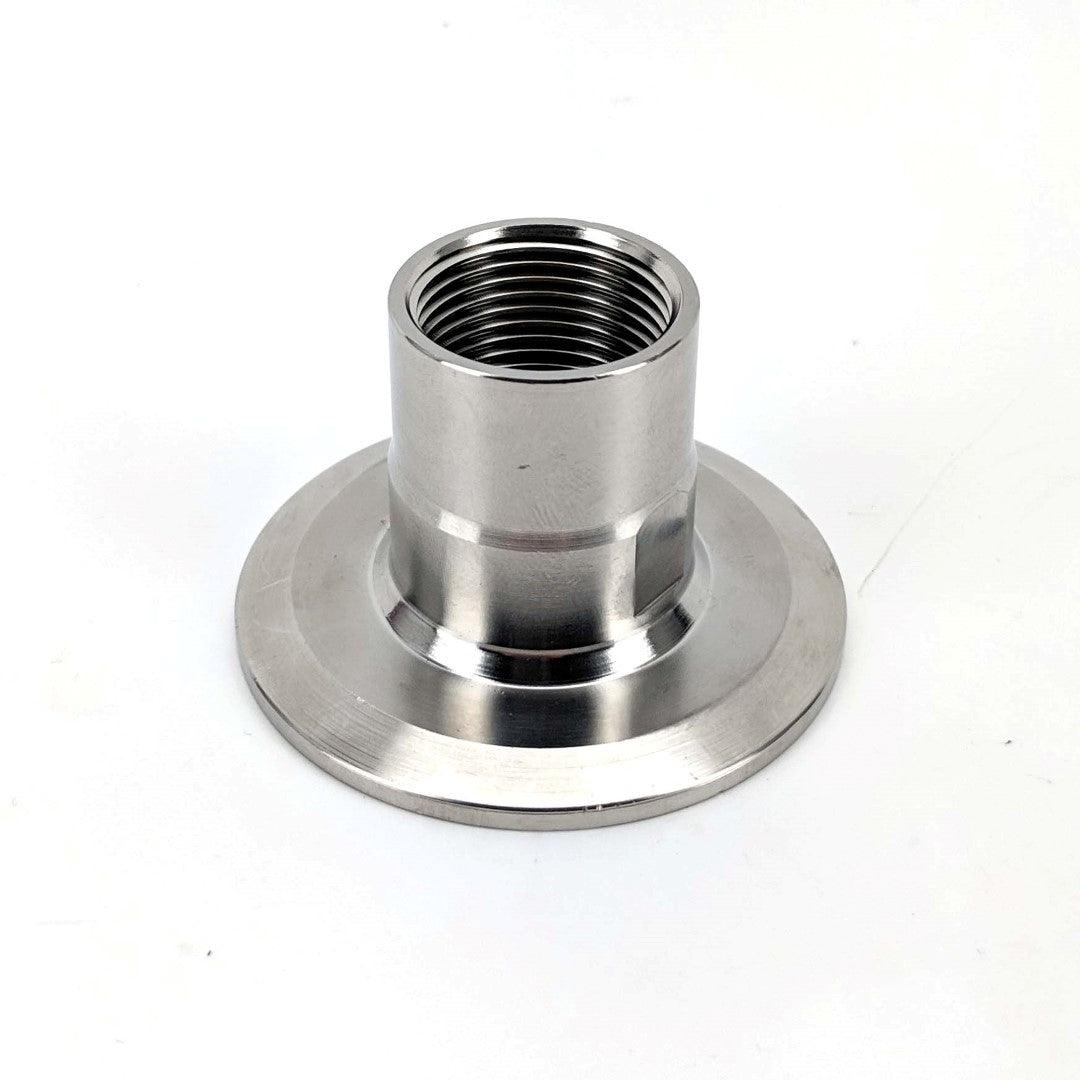 2 inch Tri-Clover to 3/4 inch female thread fitting