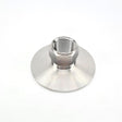 2 inch tri-clover with 1/2 inch BSP female thread